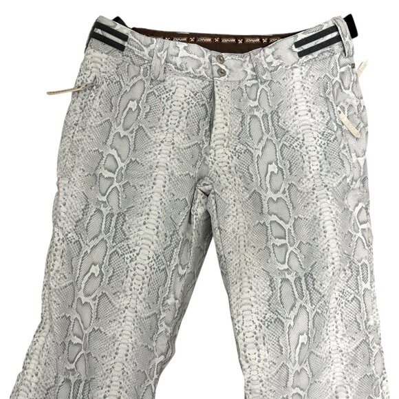 Descente Pants Womens Size 10 White Ski Snow Insulated Snowboard Outdoor Pockets - Picture 2 of 7